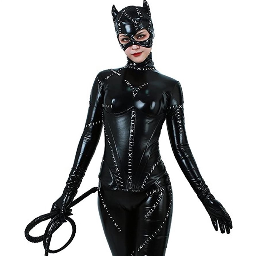 Catwoman costume cosplay size large halloween